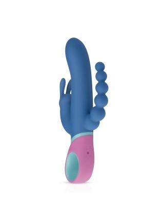Rabbit vibrator with rotation and anal stimulator PMV20 Vice - Double Vibrator