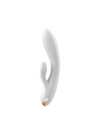 Smart Vibrator-Quroli with double process Satisfyer Double Flex White