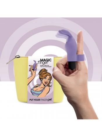 Вибратор на палец FeelzToys Magic Finger Vibrator Purple