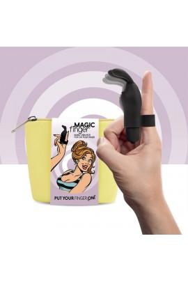 FeelzToys Magic Finger Vibrator Black