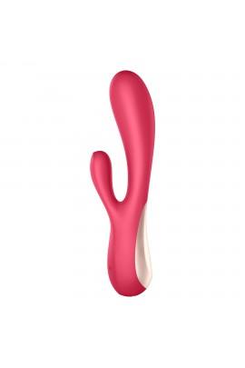 Смарт-вибратор кролик Satisfyer Mono Flex Red с управлением со смартфона