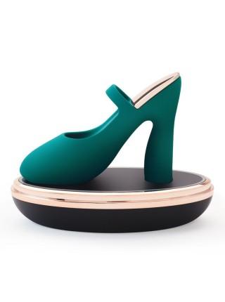 Изысканный вибратор на палец Knight Jenay ICE & FIRE, лубрикант в комплекте