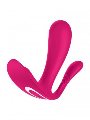 Double smartwibrator in Satisfyer Top Secret+ Pink