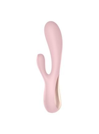 Smart Vibrator Rabbit Satisfyer Mono Flex Mauve, Synchronization with smartphone
