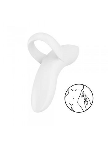 Vibrator on Satisfyer Bold Lover White, flexible