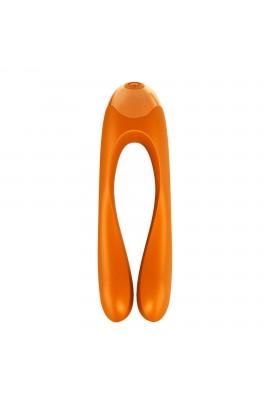 Finger Vibrator Satisfyer Candy Cane Orange