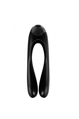 Finger Vibrator Satisfyer Candy Cane Black