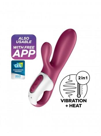 Smart vibrator rabbit with heated Satisfyer Hot Bunny