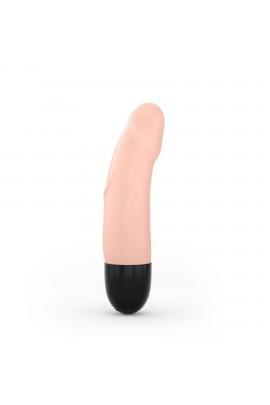 Vibrator Dorcel Real Vibration S Flesh 2.0, diameter 3.7cm, recharges, for point G