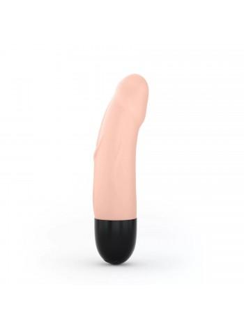 Вибратор Dorcel Real Vibration S Flesh 2.0, диам 3,7см, перезаряжаемый, для точки G