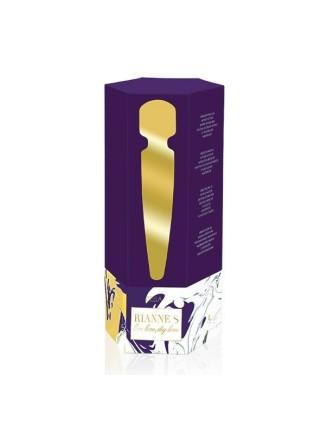 Вібромасажер Rianne S: Bella Mini Wand Purple браслет в подарунок