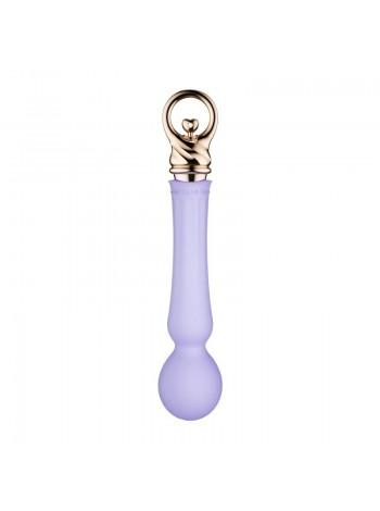 Вибромассажер с подогревом Zalo Sweet Magic - Confidence Wand Fantasy Violet