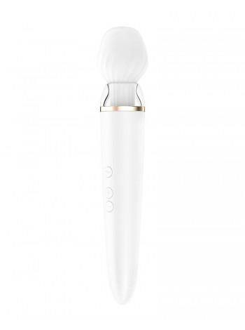 Смарт вібромасажер зі змінною головкою Satisfyer Double Wand-er