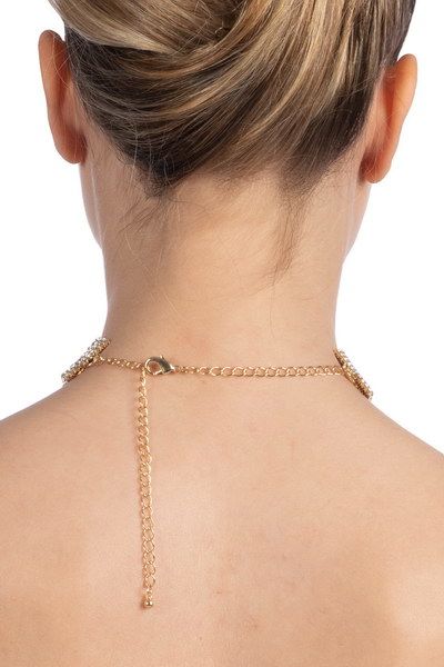 Колье со стразами Bijoux Pour Toi - Emma Gold