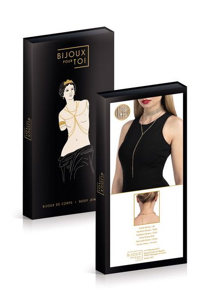 Колье со стразами Bijoux Pour Toi - Emma Gold