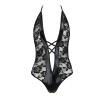 Боди с очень глубоким декольте Passion DARYL BODY L/XL, black || Боді з дуже глибоким декольте Passion DARYL BODY L/XL, black || Bodysuit with very deep neckline DARYL BODY black L/XL - Passion