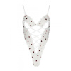 Эротическое боди с рисунком Passion LOVELIA BODY XXL/XXXL, white || Еротичний боді з малюнком Passion LOVELIA BODY XXL/XXXL, white || LOVELIA BODY white XXL/XXXL - Passion