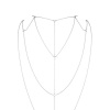 Цепочка для спины Bijoux Indiscrets Magnifique Back and Cleavage Chain - Silver, украшение для тела || Ланцюжок для спини Bijoux Indiscrets Magnifique Back and Cleavage Chain - Silver, прикраса для тіла || Chain for back Bijoux Indiscrets Magnifique Back and Cleavage Chain - Silver