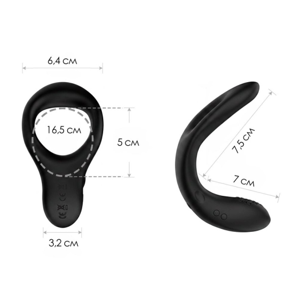 Смарт кольцо-насадка на член Lovense Diamo Cock Ring