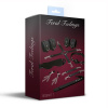 Набор Feral Feelings BDSM Kit 7 Black, наручники, поножи, коннектор, маска, паддл, кляп, зажимы || Набір Feral Feelings BDSM Kit 7 Black, наручники, поножі, конектор, маска, падл, кляп, затискачі || Faral Feral Feelings BDSM Kit 7 Black, handcuffs, jokes, conctor, mask, paddl, clamp, clamps