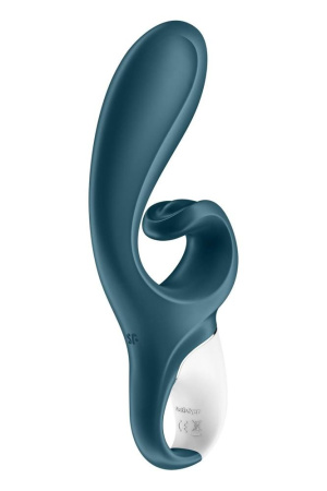 Смарт вибратор кролик Satisfyer Hug Me Bluegrey, 2 мотора, диаметр 4,2см, широкая клиторальная часть || Смарт вібратор-кролик Satisfyer Hug Me Bluegrey, 2 мотори, діаметр 4,2см, широка кліторальна частина || Satisfyer Hug ME BlueGrey smartwibrator, 2 motors, diameter 4.2cm, wide clitoris