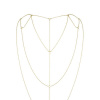 Ланцюжок для спини Bijoux Indiscrets Magnifique Back and Cleavage Chain - Gold, прикраса для тіла