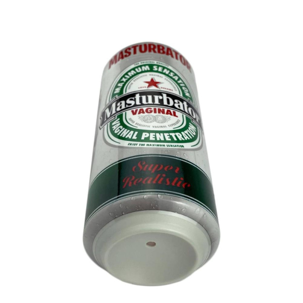 Мастурбатор-вагина Alive Heineken Vagina II в виде банки пива, реалистичный
