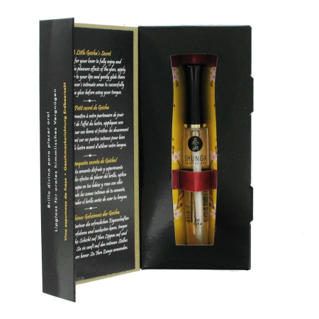 Стимулирующий блеск для губ Shunga LIPGLOSS - Sparkling Strawberry Wine (10 мл), эффект покалывания || Стимулювальний блиск для губ Shunga LIPGLOSS – Sparkling Strawberry Wine (10 мл), ефект поколювання || Stimulating lip for etc with effect language Shunga LIPGLOSS - Sparkling Strawberry Wine, 10ml