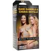 Мастурбатор двусторонний Doc Johnson Dani Daniels / Cherie Deville Ultraskyn, вагина/попка || Мастурбатор двосторонній Doc Johnson Dani Daniels/Cherie Deville Ultraskyn, вагіна/попка || Masturbator vagina-butt Doc Johnson Dani Daniels and Cherie Deville