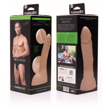 Фаллоимитатор Fleshlight Guys: Mick Blue Dildo, по слепку пениса порноактера || Фалоімітатор Fleshlight Guys: Mick Blue Dildo, за зліпком пеніса порноактора || Fleshlight Guys Dildo: Mick Blue Dildo, Penis Cast