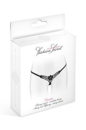 Трусики-стринги с доступом Fashion Secret DANUTA Black || Трусики-стрінги з доступом Fashion Secret DANUTA Black || Panties with access Fashion Secret DANUTA Black