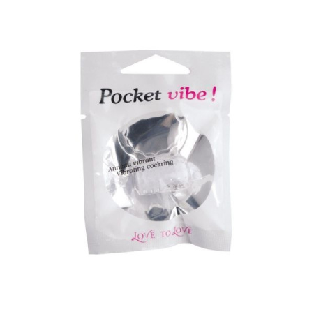 Эрекционное кольцо Love To Love POCKET VIBE || Ерекційне кільце Love To Love POCKET VIBE || Cock ring with vibration Love To Love POCKET VIBE