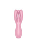 Кліторальний вібратор Satisfyer Threesome 3 Pink з трьома пальчиками