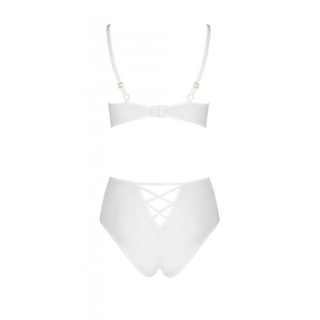 Эротический комплект с рисунком Passion LOVELIA BIKINI XXL/XXXL, white || Еротичний комплект з малюнком Passion LOVELIA BIKINI XXL/XXXL, white || LOVELIA BIKINI white XXL/XXXL - Passion