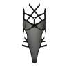 Боди-монокини Passion Exclusive HAGAR BODY XXL/XXXL, black || Боди-монокини Passion Exclusive HAGAR BODY XXL/XXXL, black || Bodysuit monokini HAGAR BODY black XXL/XXXL - Passion Exclusive