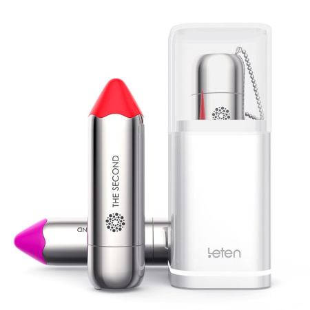 Вибропуля Leten The Second scented powder с индукционной зарядкой, водонепроницаемая, очень мощная || Віброкуля Leten The Second scented powder з індукційною зарядкою, водонепроникна, дуже потужна || Waterproof bullet Leten The Second scented powder with induction charging