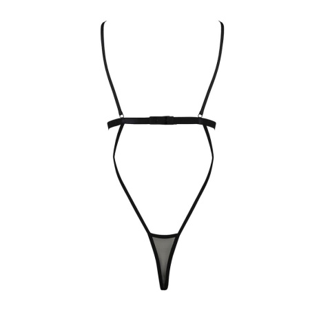 Боди-монокини с открытой грудью Passion DIABOLINA BODY S/M, black || Боді-монокіні з відкритими грудьми Passion DIABOLINA BODY S/M, black || Bodysuit monokini with open breast DIABOLINA BODY black S/M - Passion