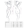 Корсет-сорочка с пажами Passion MADDIE CORSET L/XL, black, трусики || Корсет-сорочка з пажами Passion MADDIE CORSET L/XL, black, трусики || Corset chemise with groups MADDIE CORSET black L/XL - Passion, panties