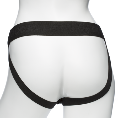 Набір для страпона з вібрацією Doc Johnson Body Extensions - BE Naughty - Black