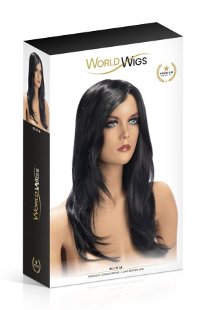 Парик World Wigs OLIVIA LONG BROWN || Перука World Wigs OLIVIA LONG BROWN || Wig World Wigs OLIVIA LONG BROWN