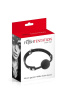 Классический кляп с силиконовым шариком Fetish Tentation Silicone Gag Ball Black || Класичний кляп з силіконовою кулькою Fetish Tentation Silicone Gag Ball || Classic bdsm with comfortable ball Fetish Tentation Silicone Gag Ball Black