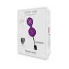 Вагинальные шарики с вибрацией Adrien Lastic Kegel Vibe Purple, диаметр 3,7см || Вагінальні кульки з вібрацією Adrien Lastic Kegel Vibe Purple, діаметр 3,7 см || Simulator balls with vibration Adrien Lastic Kegel Vibe Purple