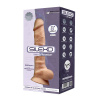 Фаллоимитатор с вибрацией SilexD Vetus Vibro Flesh (MODEL 1 size 8in), двухслойный, диаметр 4,2см || Фалоімітатор з вібрацією SilexD Vetus Vibro Flesh (MODEL 1 size 8in), двошаровий, діаметр 4,2см || Session dildo with vibration SilexD Vetus Vibro Flesh (MODEL 1 size 8in), 20x4,2cm