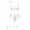 Эротический комплект с рисунком Passion LOVELIA BIKINI XXL/XXXL, white || Еротичний комплект з малюнком Passion LOVELIA BIKINI XXL/XXXL, white || LOVELIA BIKINI white XXL/XXXL - Passion