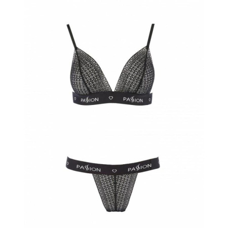 Комплект белья Passion Exclusive GLAMISS SET XXL/XXXL, black || Комплект білизни Passion Exclusive GLAMISS SET XXL/XXXL, black || Glamiss Set Black XXL / XXXL - Passion Exclusive