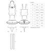 Эротический костюм горничной с юбкой Obsessive Housemaid 5 pcs costume S/M, black, топ, юбка, стринги, повязка на голову, чулки || Еротичний костюм покоївки зі спідницею Obsessive Housemaid 5 pcs costume S/M, black, топ, спідниця, стринги, пов'язка на голову, п || Black suit maid Housemaid Obsessive S/M