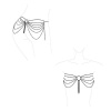 Цепочка трусики или лиф Bijoux Indiscrets Magnifique Waist Chain - silver, украшение на тело || Ланцюжок трусики або ліф Bijoux Indiscrets Magnifique Waist Chain - silver, прикраса на тіло || Chain panties or bodice Bijoux Indiscrets Magnifique Waist Chain - silver