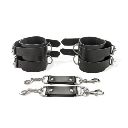 Наручники мужские Art of Sex - Handcuffs Dragons man из экокожи, цвет черный || Наручники чоловічі Art of Sex - Handcuffs Dragons man з екошкіри, колір чорний || 