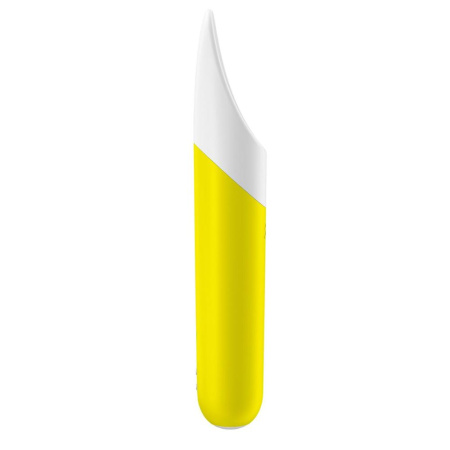 Минивибратор с гибким язычком Satisfyer Ultra Power Bullet 7 Yellow || Мінівібратор з гнучким язичком Satisfyer Ultra Power Bullet 7 Yellow || Mini vibrator with flexible jewel Satisfyer Ultra Power Bullet 7 Yellow