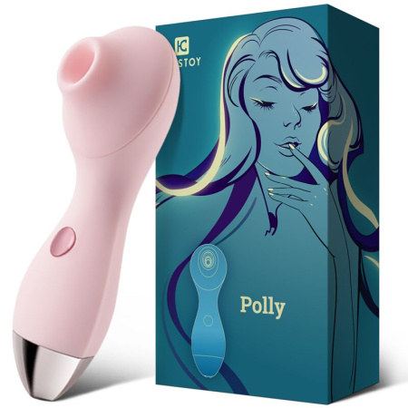 Вакуумный стимулятор KISTOY Polly Pink || Вакуумний стимулятор KISTOY Polly Pink || Vacuum stimulator KisToy Polly Pink